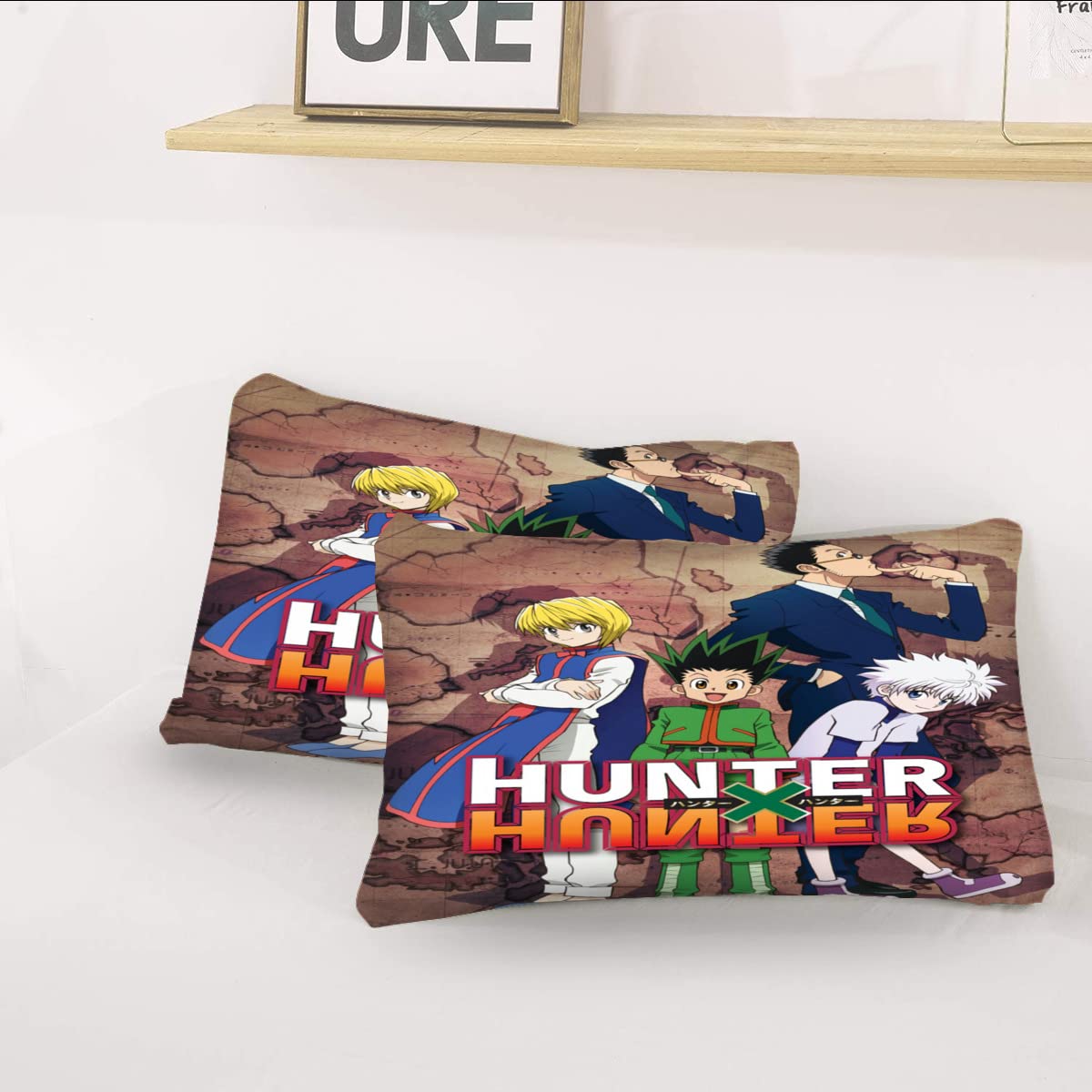 HUNTERXHUNTER　ブランケット　バスタオル　枕カバー　3点セット　蜘 HUNTERXHUNTER ブランケット フェイスタオル枕カバー 3点セット