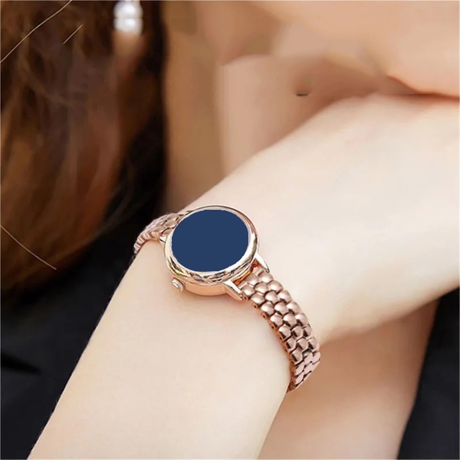 Correa de reloj de acero inoxidable, pulsera de reloj de moda plateada de 6mm, 8mm, 10mm, 12mm y 14mm, fácil de ajustar y reemplazar