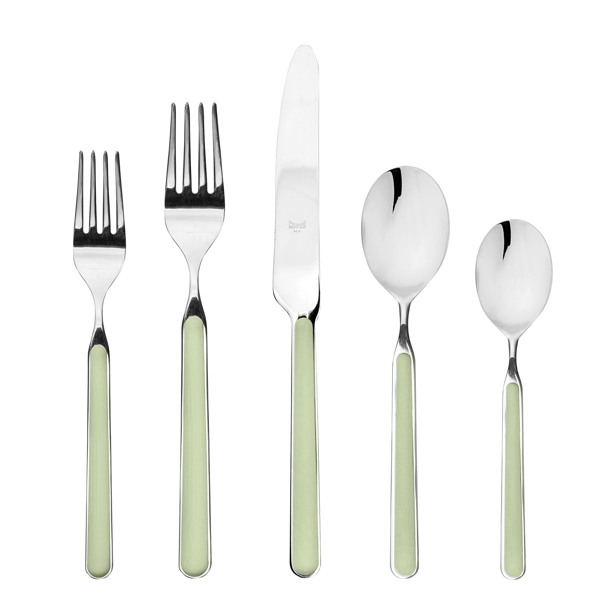 MEPRA 10N722005 Fantasia Petroleum 5-Piece Durable 18/10 Stainless Steel European and American Style Flatware Cutlery Set for Fine Dining, Dishwasher Safe - Service for 1 — Amazon image 22