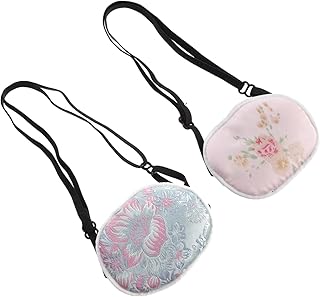 LALAFINA 2 Pçs Óculos De Seda Para Baixa Visão Tapa-Olho Óculos De Criança Tapa-Olhos Para Adultos Tapa-Olhos De Estrabismo Tapa-Olho Elástico Para Crianças Tapa-Olho De Pirata