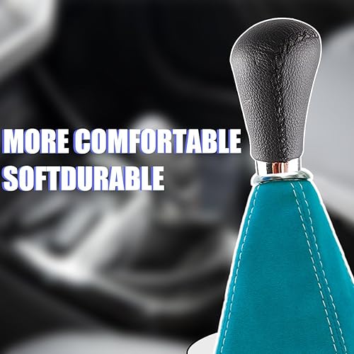 Miniatura 16 de BESULEN Funda para maletero de coche, funda de piel de gamuza, funda de polvo para palanca de cambios manual/automática, funda de repuesto