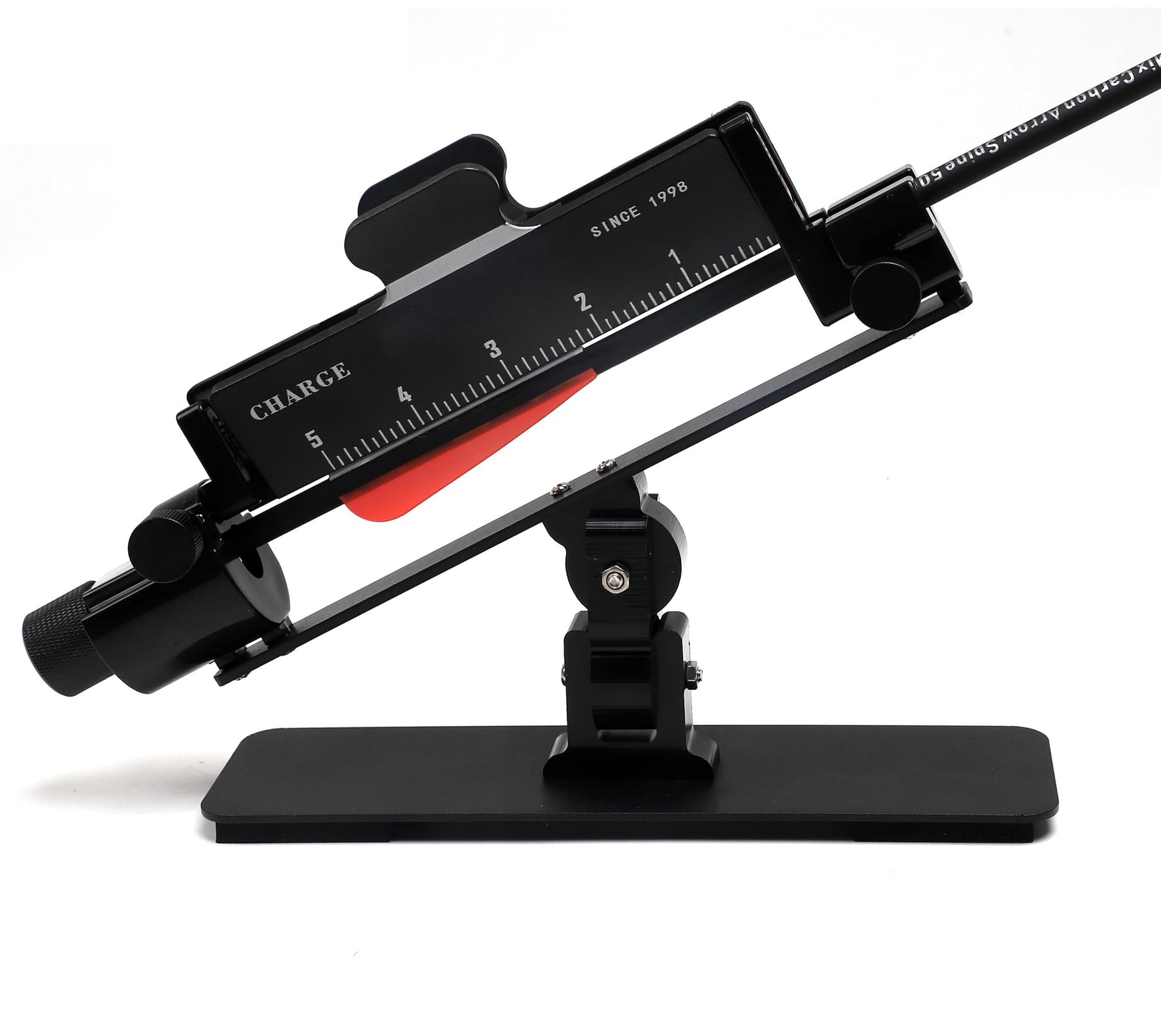 Generic Arrow Fletching Jig, 2/3/4 Feathers Fletching Jig, Archery Vanes Fletching Tool for DIY Crossbow Arrow Fletching Glue, Precision Adjustment, RC-120° 90° CP-120°, Black