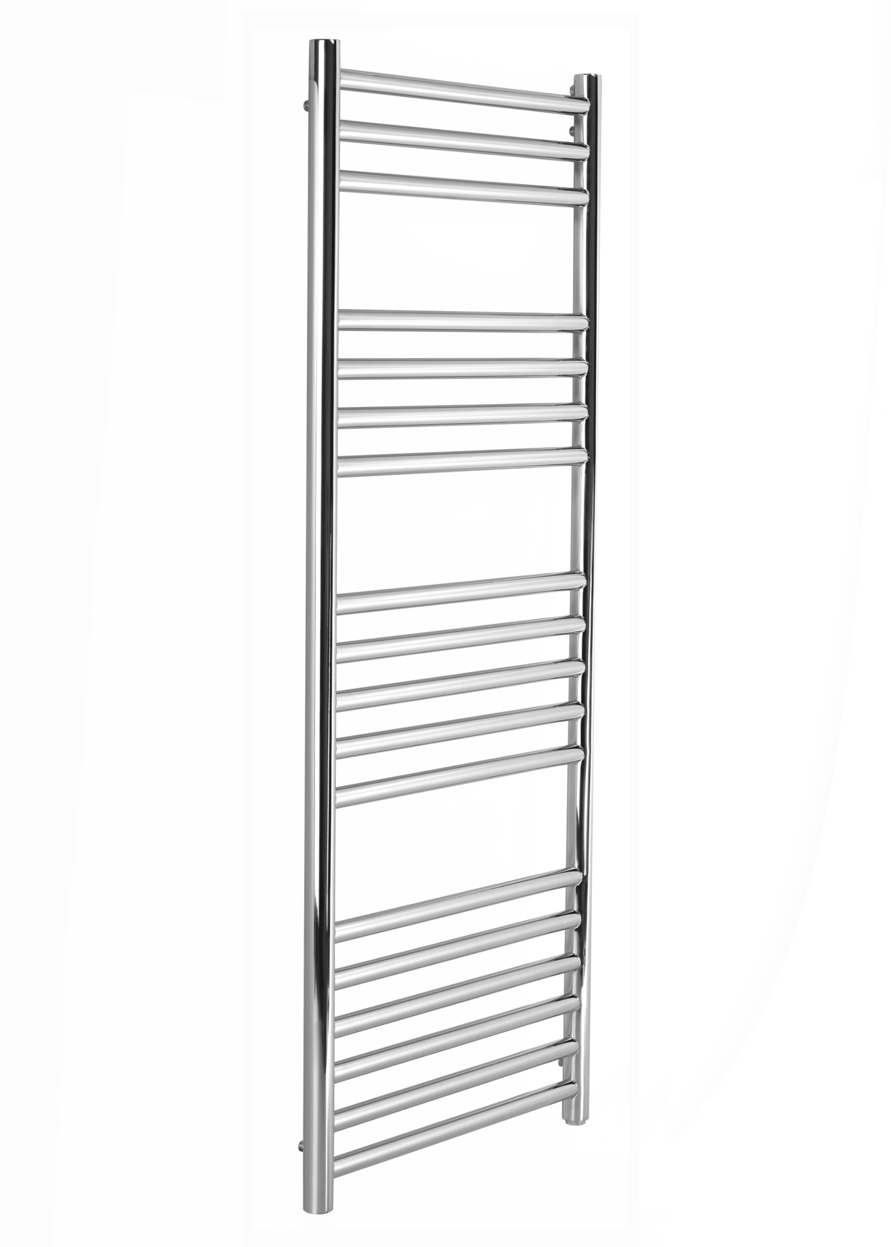 Manissa Mirror Polished Stainless Steel Boston Stainless Steel Heated Towel Rail 500Mm W X 1200Mm H Bathroom Towel Warmer