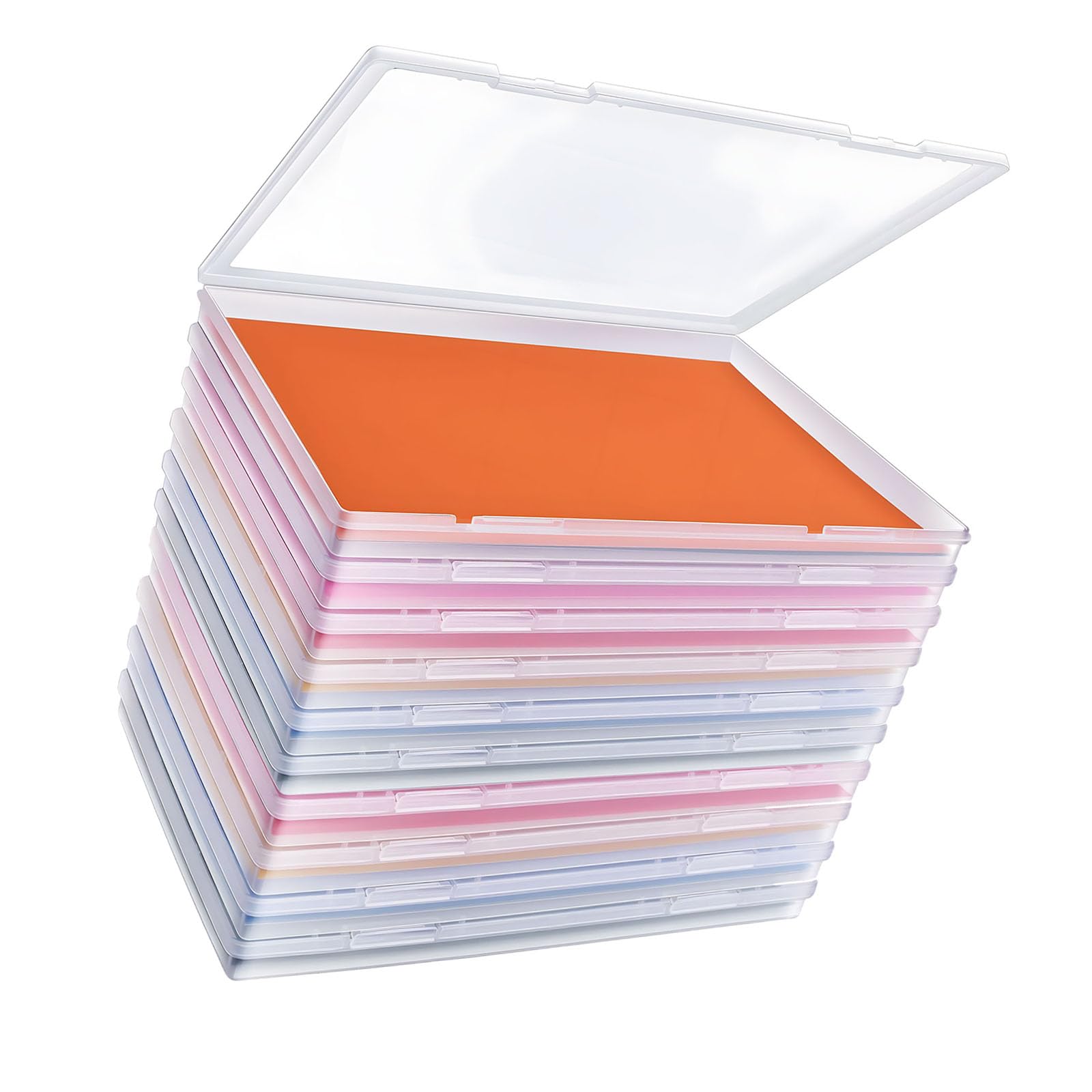 Boîte de rangement pour photos 20,3 x 25,4 cm et papier dessin