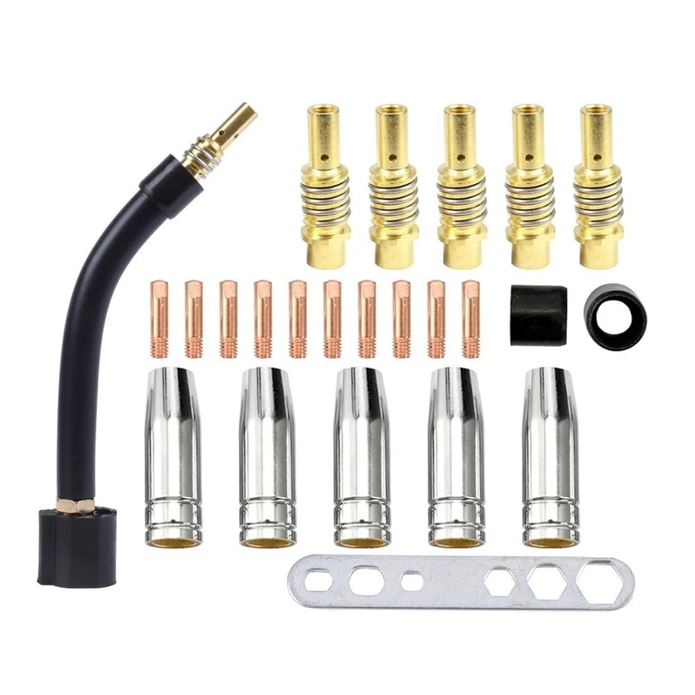 Accessoires pour découpeurs plasma 24 pièces 15AK pour torche de soudage MIG