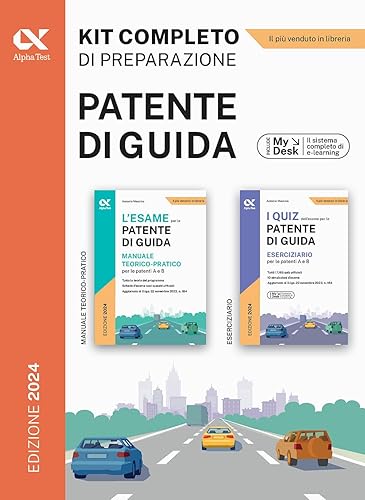 Patente di guida. Kit completo di preparazione: Manuale-Eserciziario. Ediz. MyDesk. Con Contenuto digitale per download e accesso on line