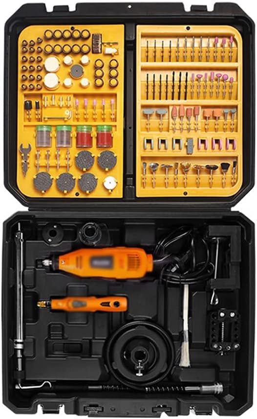 Electric Grinder Small Handheld Grinding Polishing Metal Engraving Cutting Tool Mini Drill Set