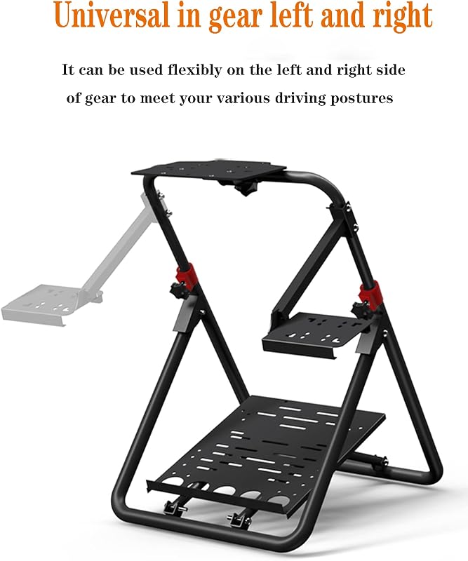 BootyBay PXN A9 Versenykormány Állvány - Összecsukható, Dönthető, Univerzális Váltókarral Logitech G25/G27/G29/G920 és Thrustmaster Kormányo