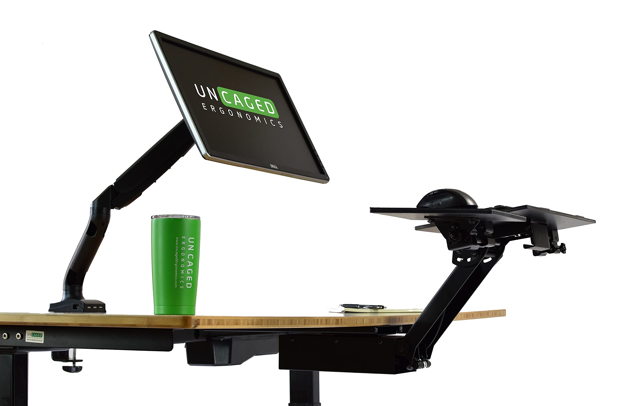 KT2 Ergonomic Sit Stand UnderDesk Computer Keyboard Tray for Standing