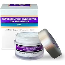 Dinur Cosmetics Glyco Complex Day Treatment Lightweight Moisturizing Cream with Glycolic Acid Exfoliating & Hydrating Formula for Smoother Radiant Skin Ideal for Use Under Makeup or Alone 2 OZ