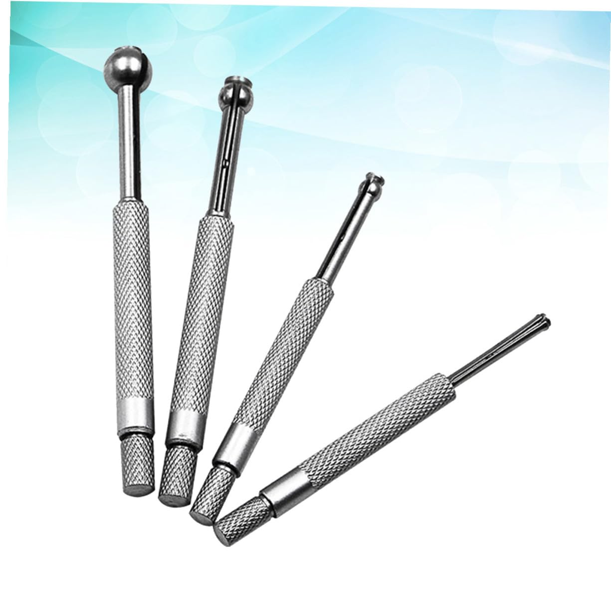 UKCOCO Jauge Interne Réglable 3-13 Mm En Acier Au Carbone 4 Pièces, Outil De Mesure Manuel De Précision Pour Trous Et Alésages Profonds