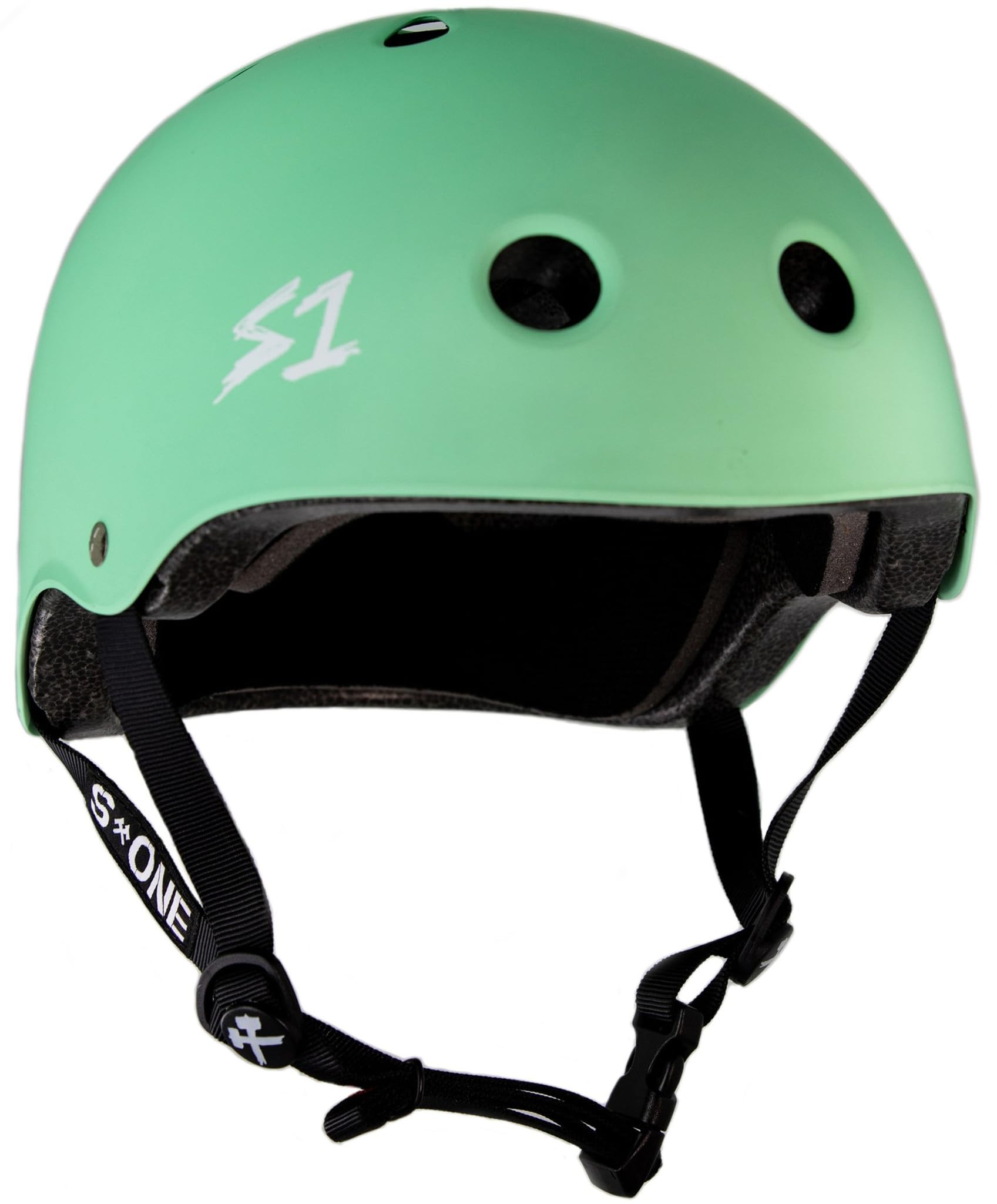 S1 Lifer Helmet for Skateboarding, BMX, and Roller Skating - EPS Fusion Foam, CPSC & ASTM Certified - Mint Green Matte Medium (54.6 cm) — image 1
