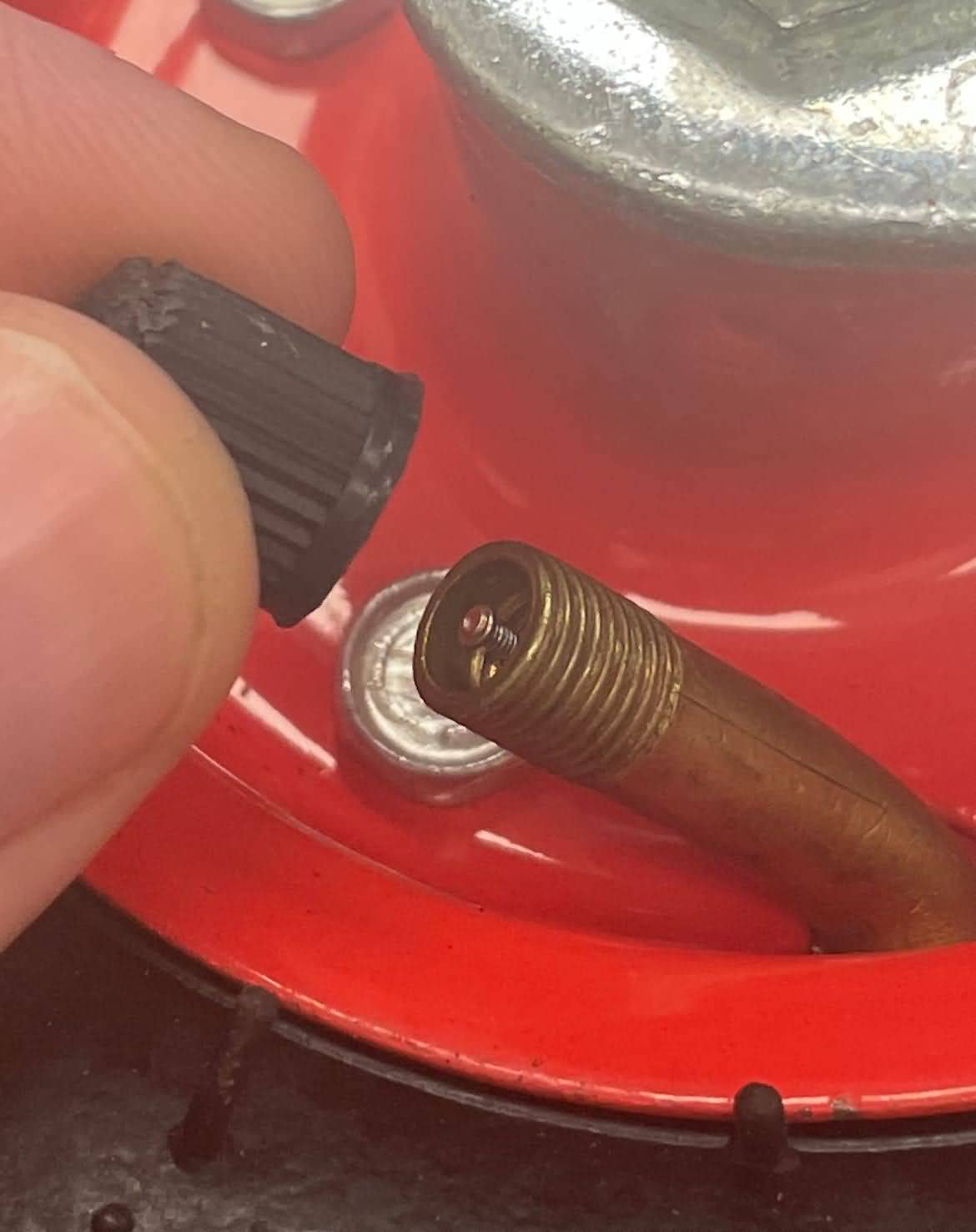 Buy 4 Pack 10 inch Rigid Non Swivel Pneumatic Air Caster Wheels, Knobby