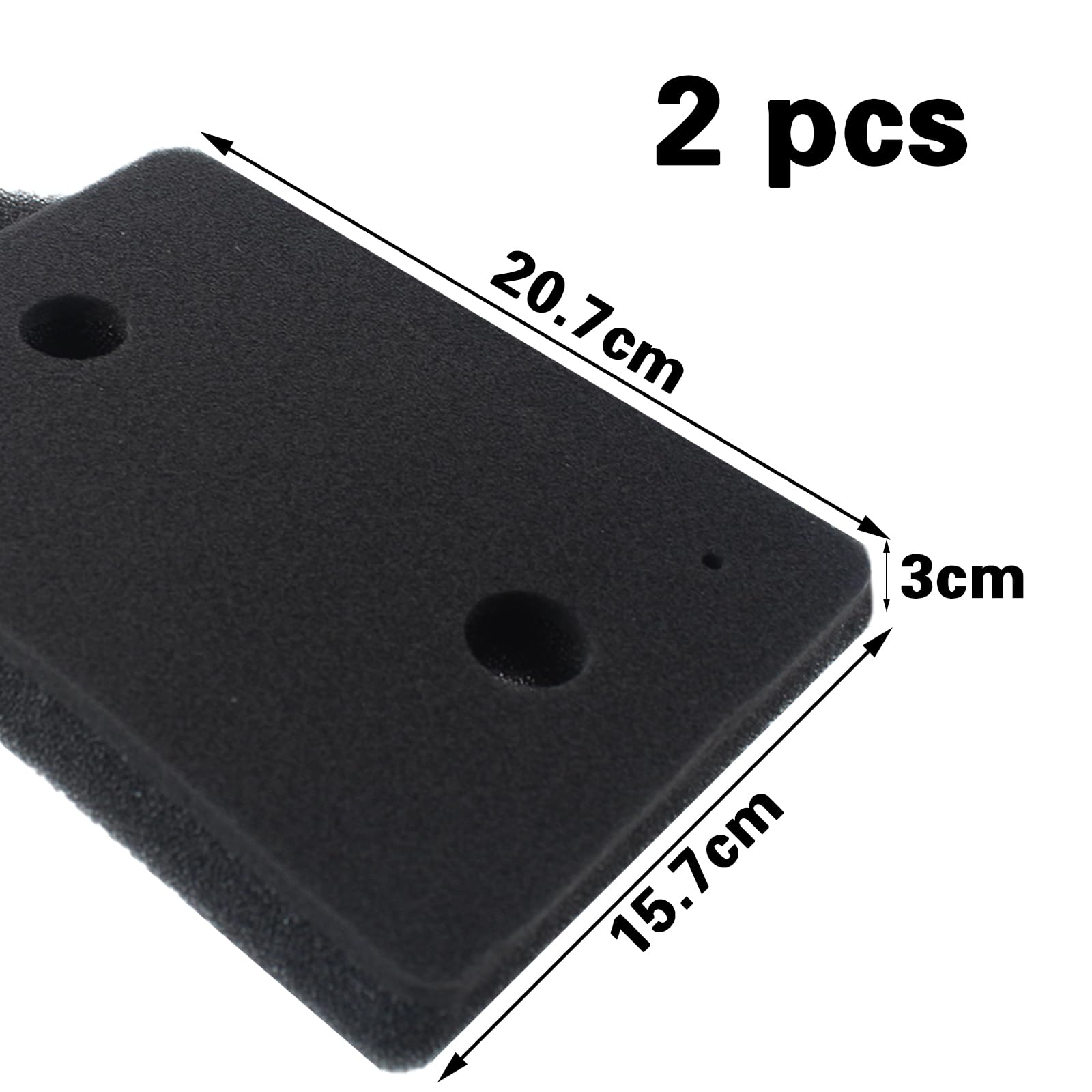 3 Pezzi Filtro In Spugna Per 9164761 T1 CLASSIC Spugna Pompa - Foto 6