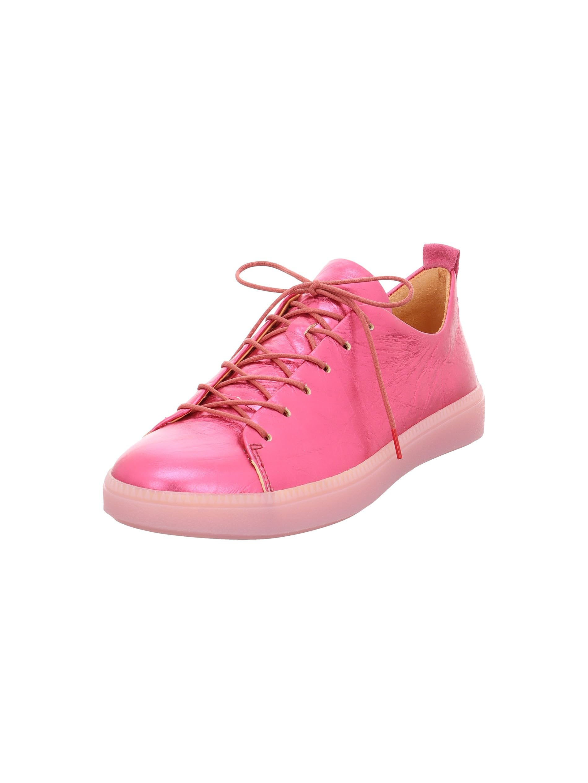 Think! Damen TURNA chromfrei gegerbte nachhaltige Halbschuhe, Fuxia/Kombi 5040