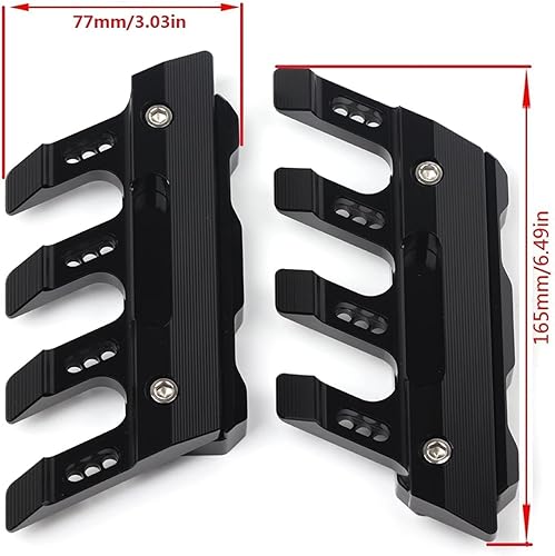 Miniatura 2 de Protección contra caídas para motocicleta, guardabarros delantero, protección lateral, deslizadores de aluminio CNC, accesorios universales para