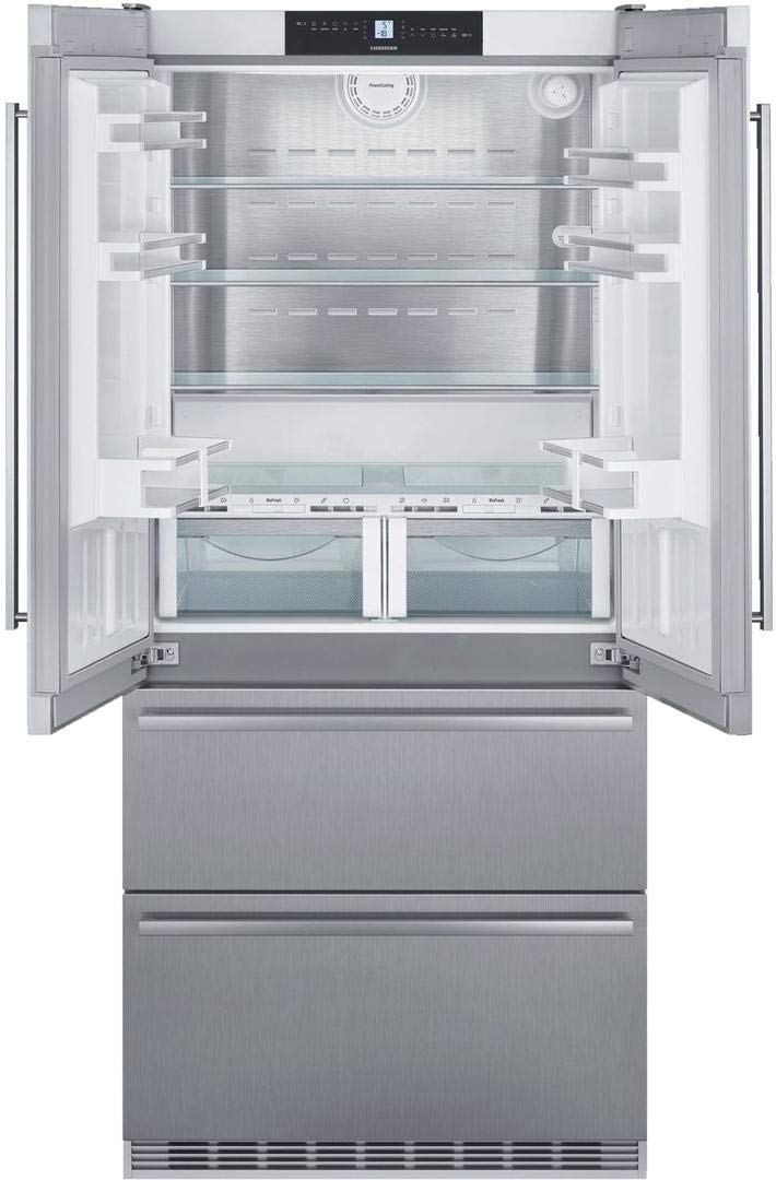 Buy Liebherr CBS2082N 36 Inch Freestanding Counter Depth 4 Door French Door Refrigerator with 18