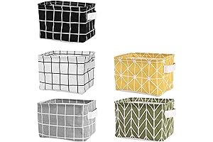 Mini Storage Basket (Pack of 5) - Blend Small Storage Cubes