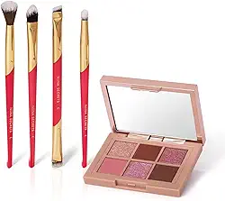 Combo Niina Secrets: Paleta De Sombras Shine 5,4g + Kit Pinceis Para Olhos