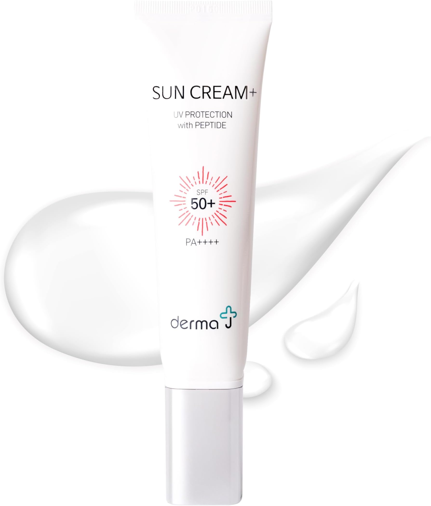 Peptide sunscreen with SPF 50+ / PA++++ (50ml / 1.69 fl oz.) -Perfect UV Protection -Dermatologist Tested and Recommended -Daily Moisturizer Facial sunscreen for All Type of Skin