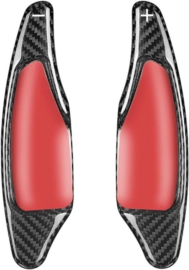 Steering wheel shift paddles Steering Wheel Carbon fiber pattern Paddle Shift Compatible Fit For Chevy Fit For Camaro Fit For Corvette C7 Accessories Steering wheel accessories ( Color : Carbon fiber