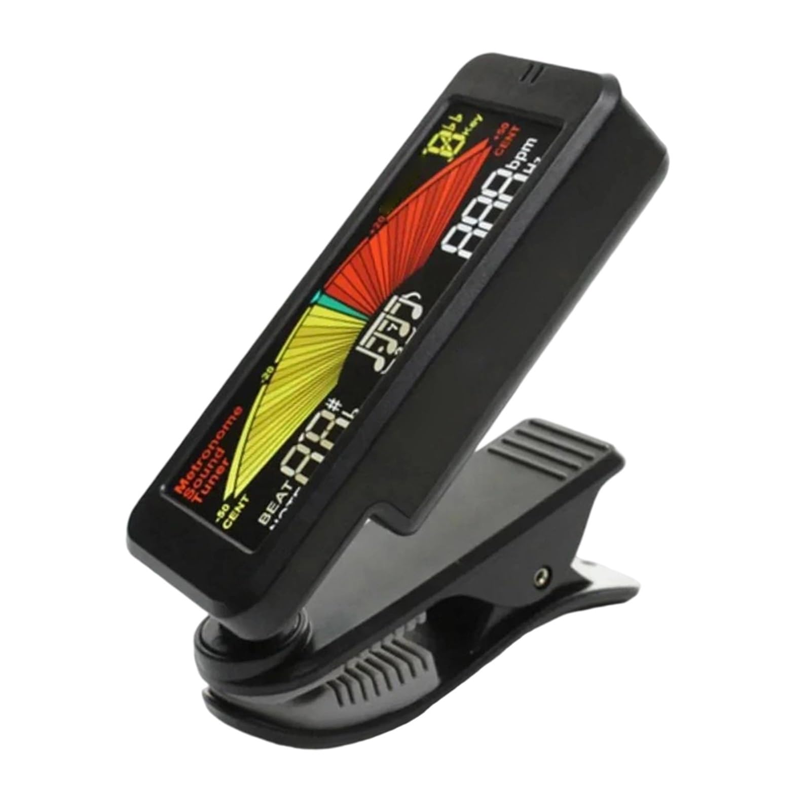 360 Clip On Violin Tuner Metronom Akumulatorowy Cyfrowy Generator Dźwięków Część