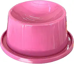 MY PET BRASIL - Comedouro Alto para Gatos, Comedouro Elevado, Contribui na Boa Postura, Ergonômico e Anti-Formiga, Cor: Rosa