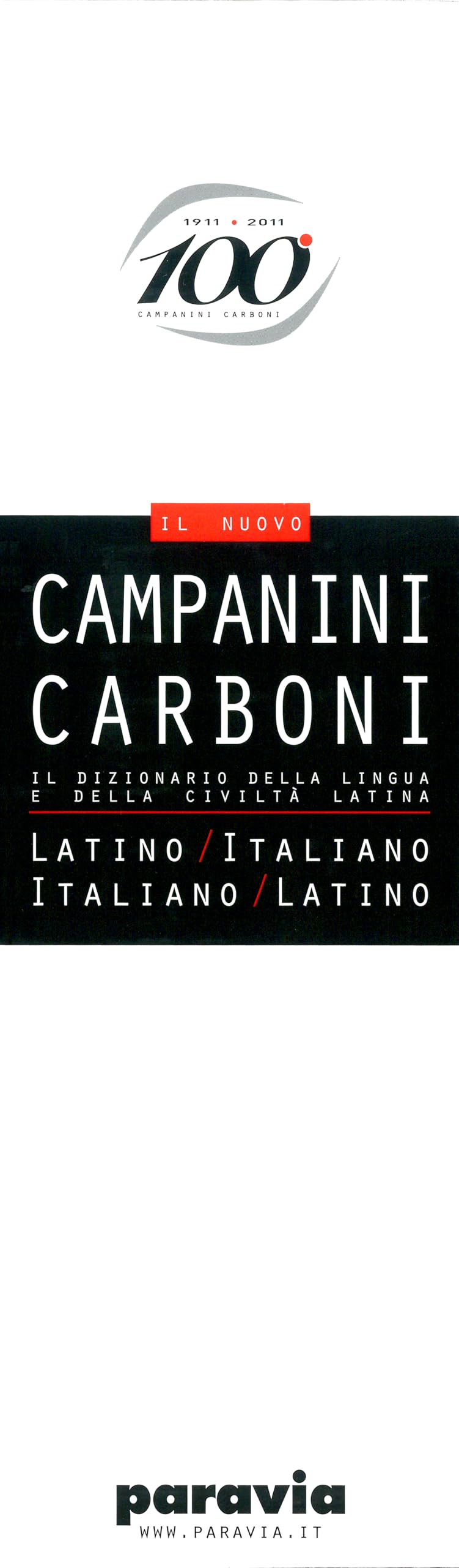 Il nuovo Campanini Carboni. Latino-italiano, italiano-latino