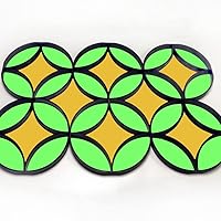 Vista 7 de Vaguelly Molde para hacer caminos de hormigón, moldes de cemento, moldes para pasear, moldes de hormigón, molde de pavimentación redondo