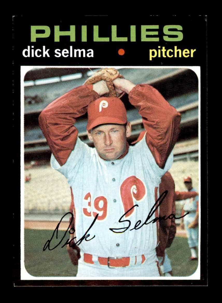 1971 Topps #705 Dick Selma Philadelphia Phillies (Baseball Card) NM Phillies