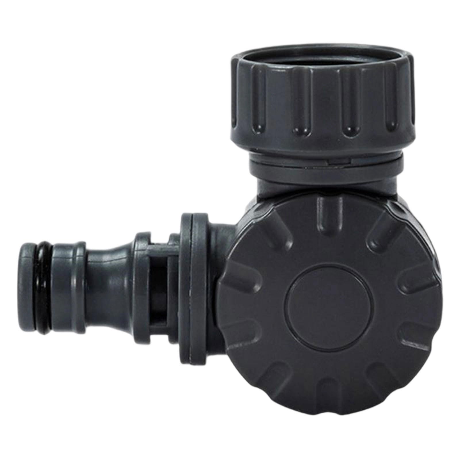 Rotatable Faucet Connector ABS Construction 360 Rotating Design Seamlessly Thread Joint for Garden Irrigation Cleaning Garden Hose Faucet Connector