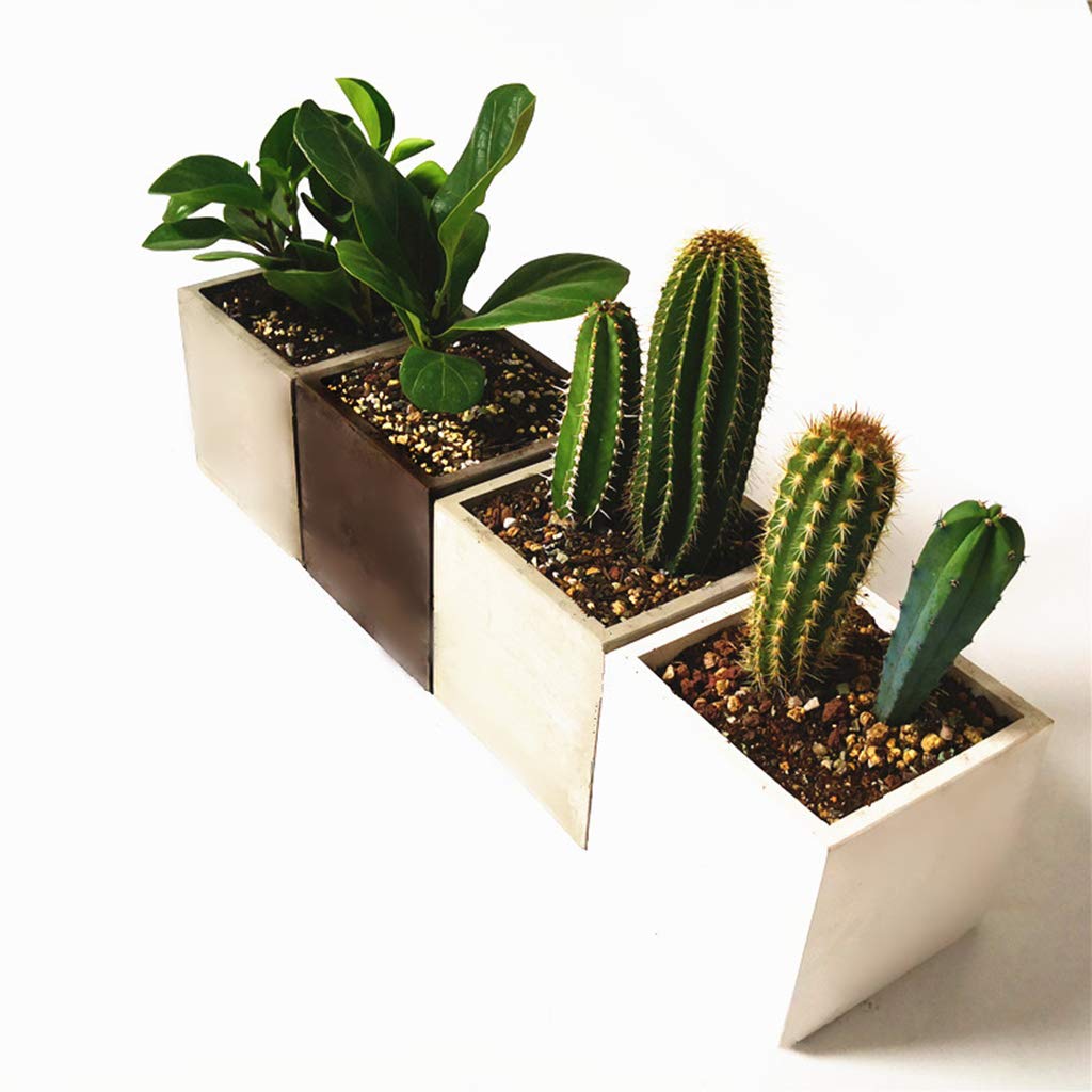 Gran molde de silicona para maceta de flores, plantas suculentas, hormigón, yeso, cemento y arcilla