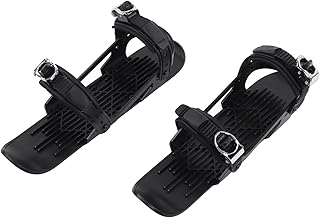 Fauitay Ski Skes Skis 39 * 15 * 13 Mini Ski Skates Mini Ski Shoes Adjusable Skiboards Attach to Skis Boots For Downhill Slopes Winter Sports For Children Color