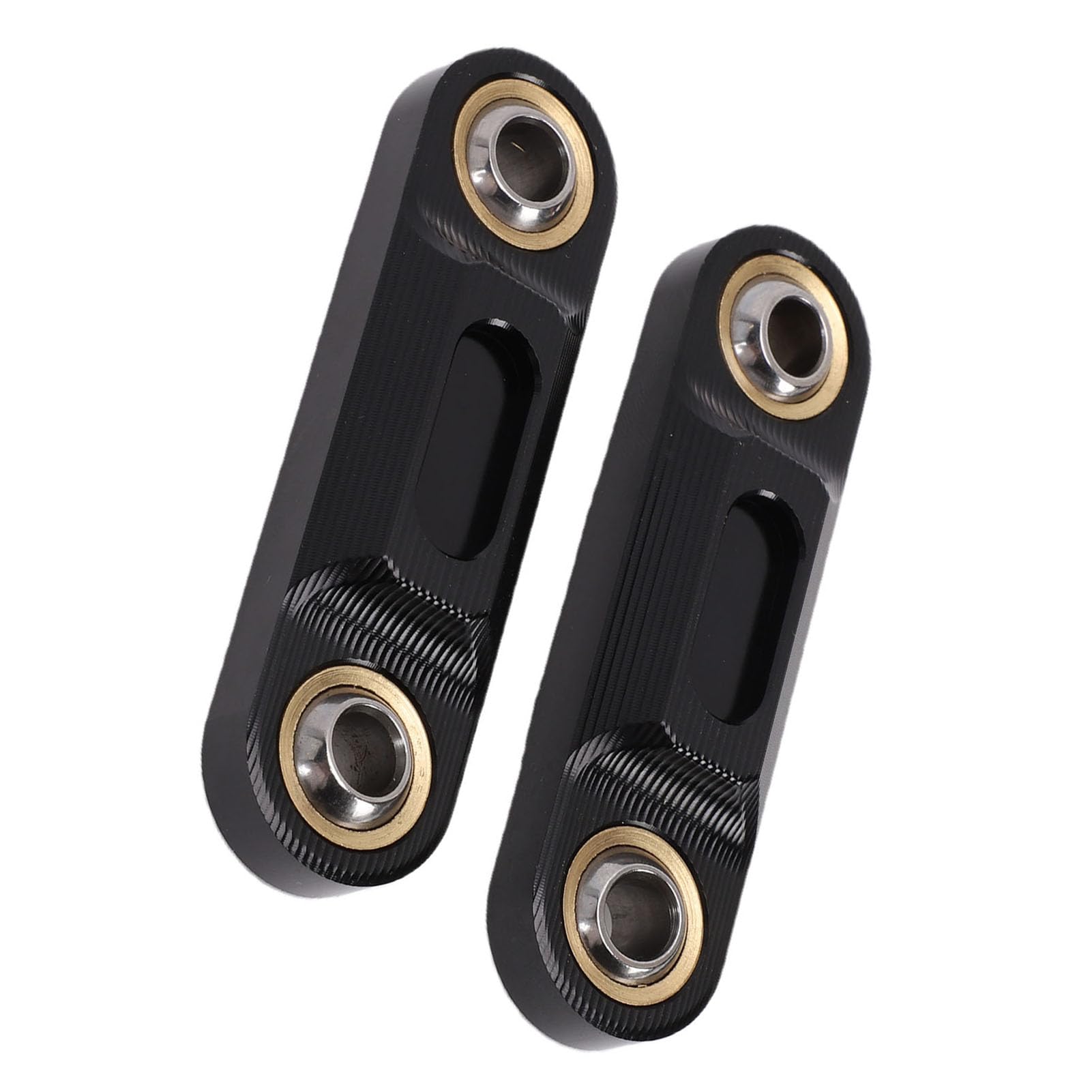 KIMISS Biellettes de Barre Stabilisatrice, Kit de Rotules en Aluminium usiné avec Double Roulement pour une Meilleure Tenue de Route et une stabilité Accrue, Compatibles avec Spyder F3 (BLACK)