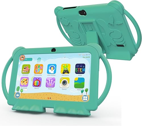 Tablet para niños, tablet de 7 pulgadas para niños 4GB+32GB admite expansión de 1TB, control parental preinstalado, tableta para niños, tableta para