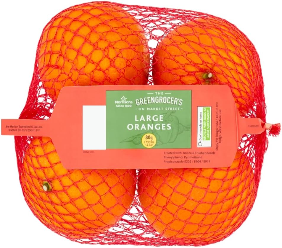 Morrisons Large Oranges, Pack of 4