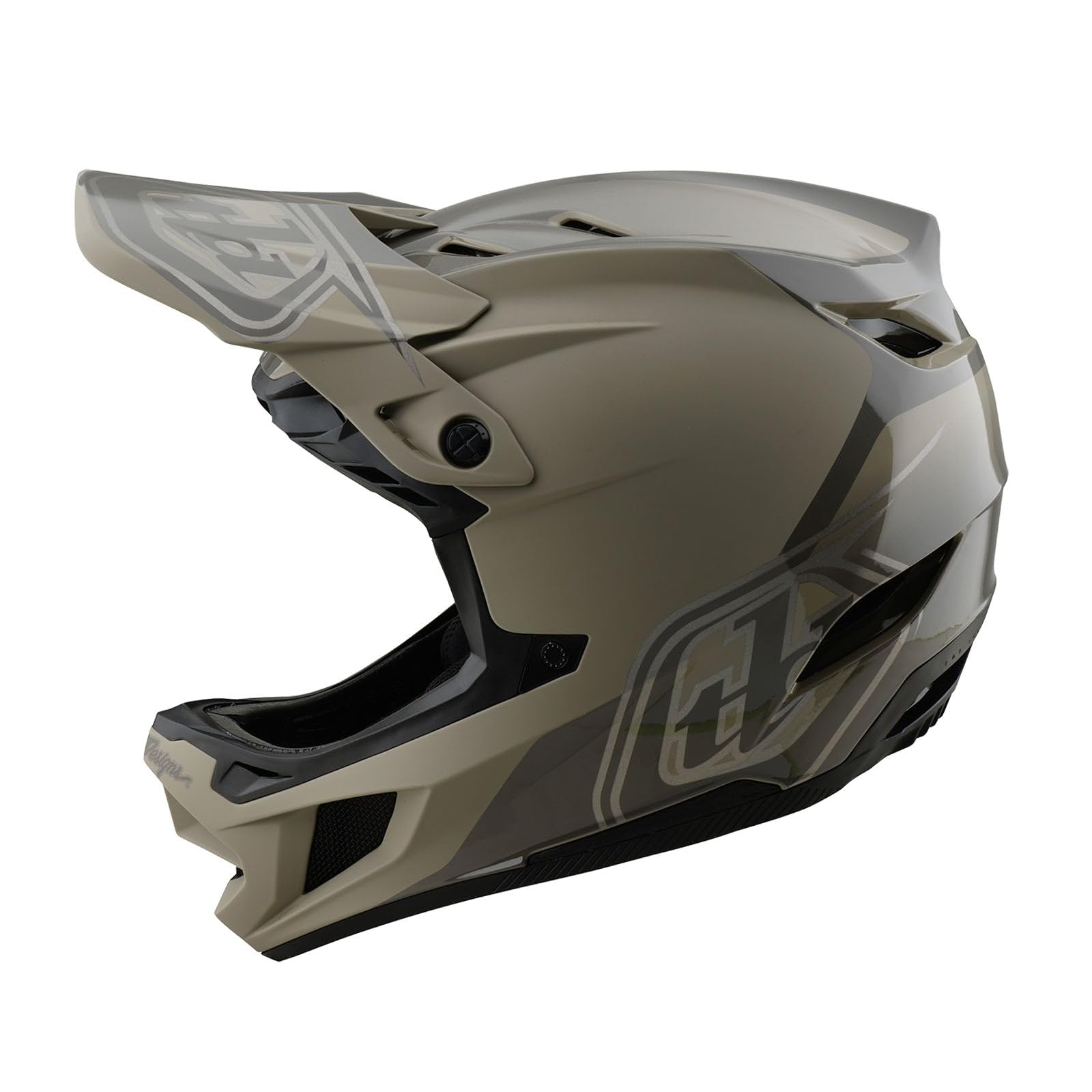 Troy Lee Designs D4 Polyacrylite Helmet, Shadow Timber, M