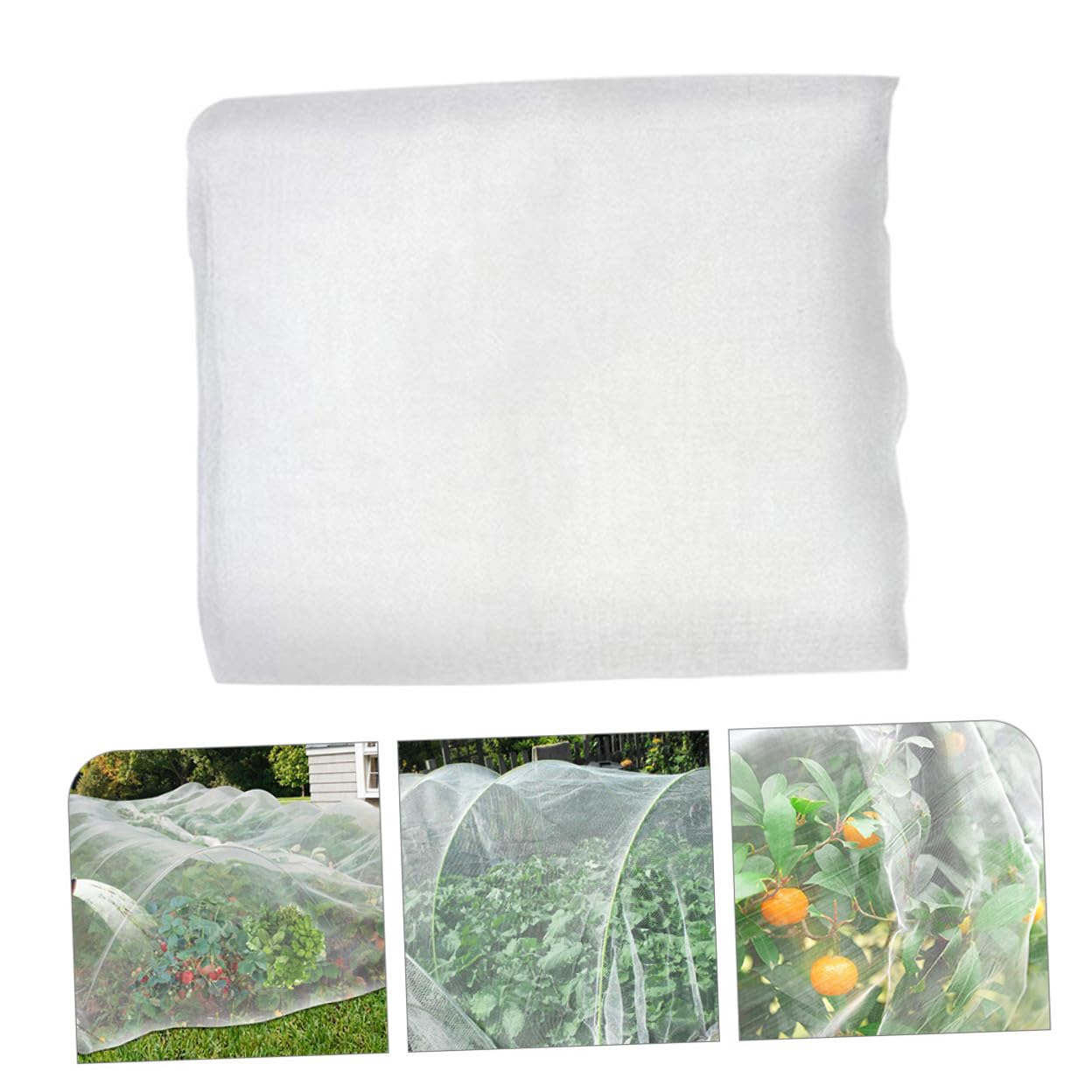 Hemobllo Malla de Protección para Jardín Malla Fina Antipájaros para Plantas para Huerto Resistente UV y Ligera para Frutas y Vegetales