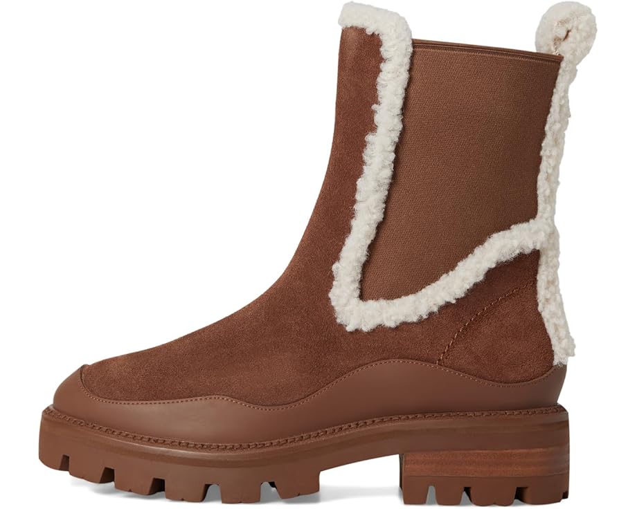 Kate Spade New York London Shearling Chelsea Boots - Left View