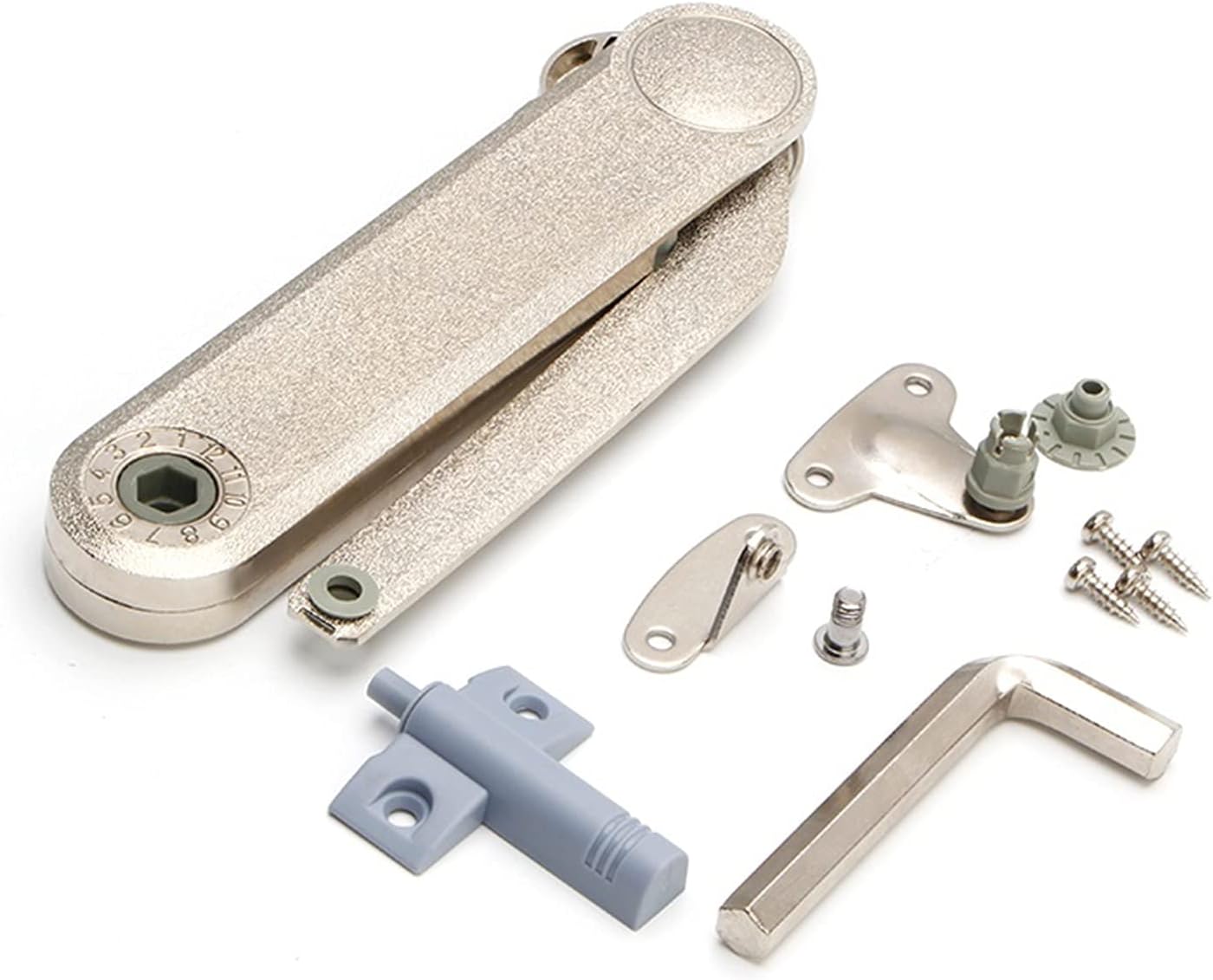 1PC Strength Hydraulic Kitchen Cabinet Hinge, Cabinet Door Lift Random Stop Support Rod Air Spring Furniture Hardware