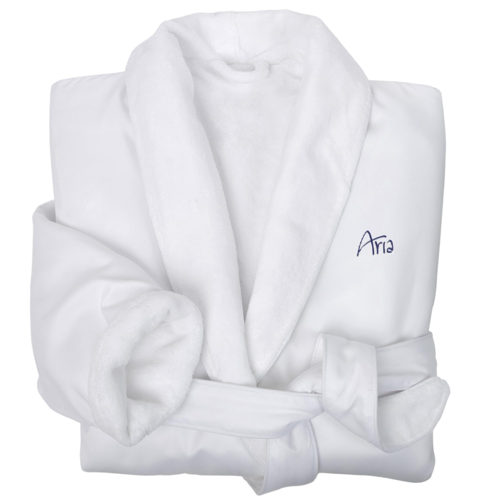 Aria Hotel Bath Robe For Women or Men - Soft Shower Robe - Luxury Spa Resort Bathrobe -