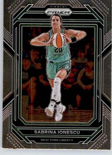 2023 Panini WNBA Prizm #50 Sabrina Ionescu New York Liberty Official Womens Basketball Trading Card