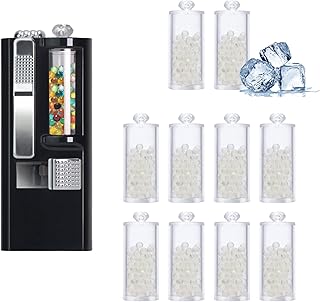 CAOMEI Menthol Cigarette Crush Balls,1000 Pcs Mixed Burst Beads + Cigarette Flavor Beads Machine,cigarette Beads Flavors,DIY Cigarette Menthol Bead (black ice)