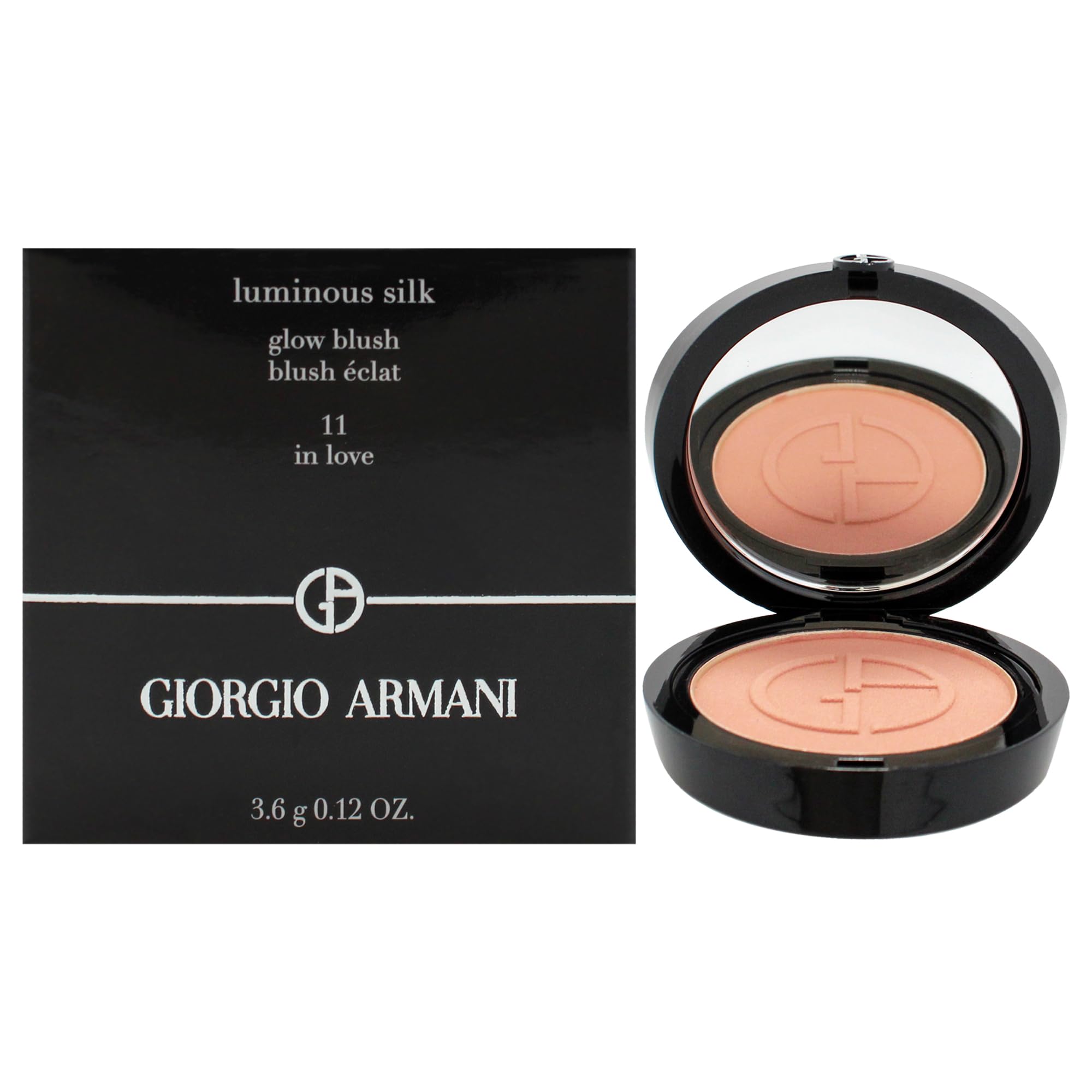 Luminous Silk Glow Blush – 11 in Love by GIORGIO ARMANI for Women – 0,12 oz Blush