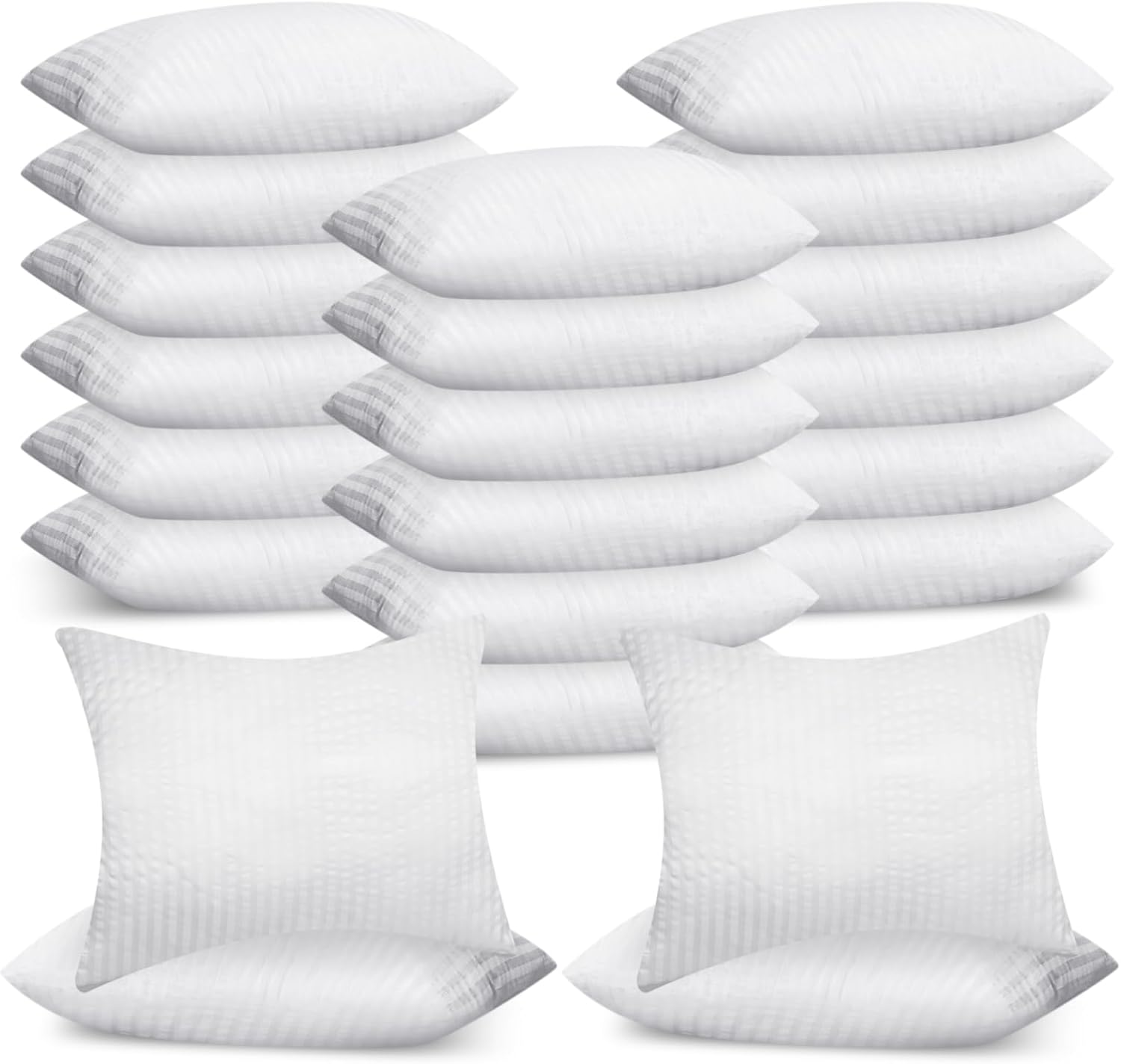 Barydat 20 Pcs Standard Bed Pillows for Sleeping Soft Down Alternative Hotel Bedding Pillows Inserts for Stomach Side and Back Sleepers (20 x 26 Inch)