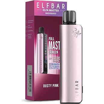 Elfbar Elfa Master Pod System Dusty Pink Base Unit without Liquid, without Nicotine