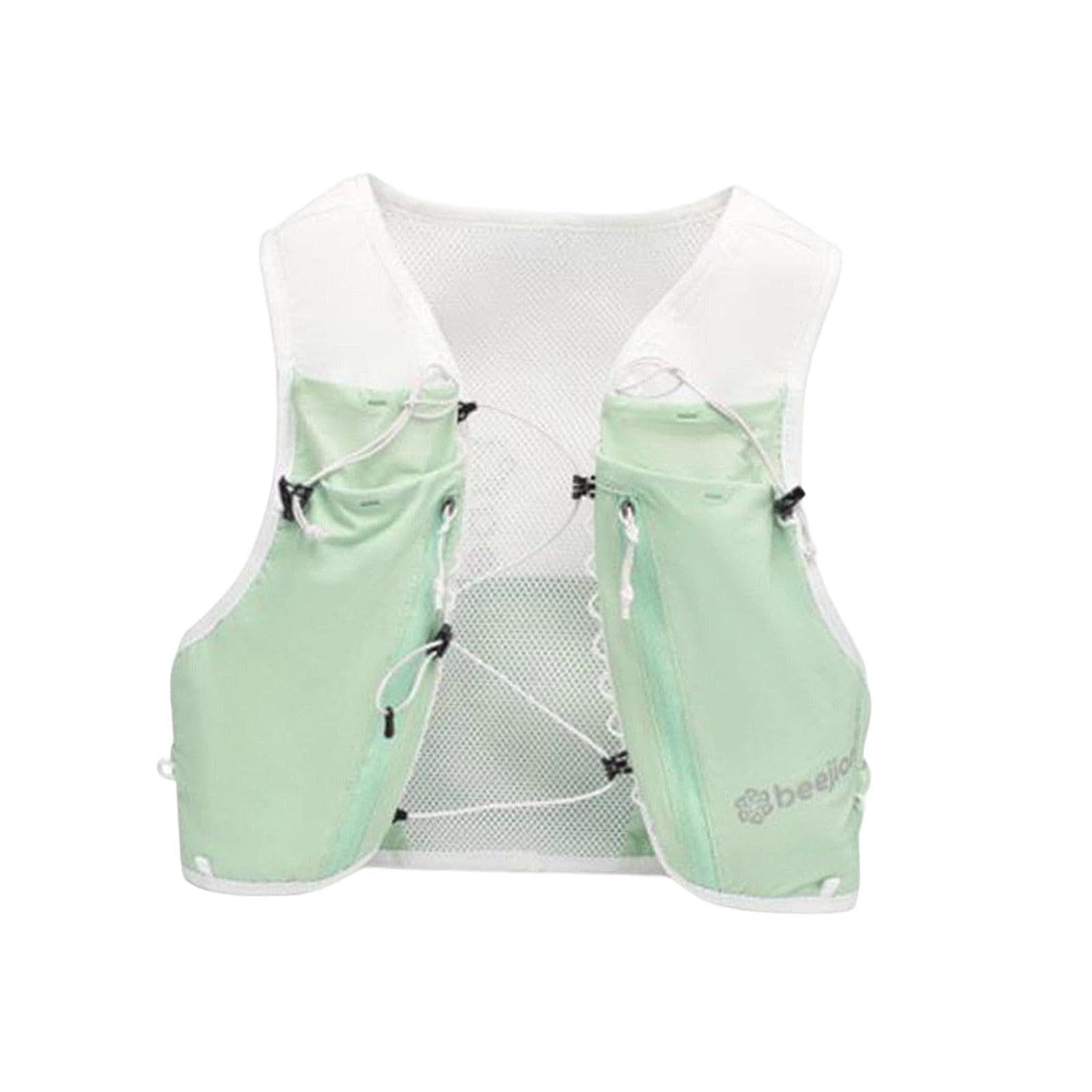 Gilet Running Zaino Idratazione Zaino Sportivo Zaino Ergonomico Materiale Elastico Multitasche Adatto a Escursioni Corsa Ciclismo Arrampicata Campeggi