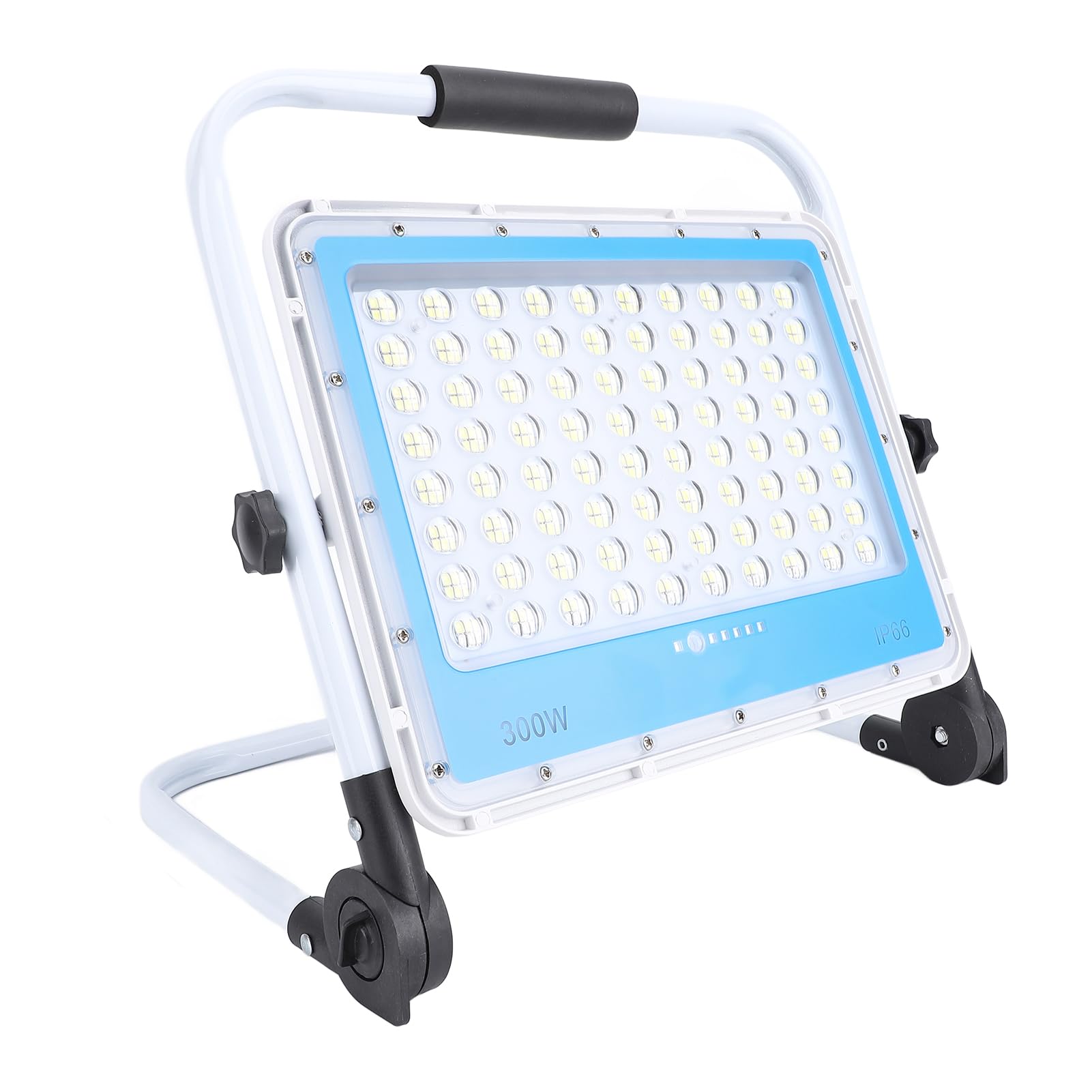 Faro da Lavoro LED 300W 480 LED IP66 con Supporto Regolabile per Garage Officina e Cantieri Edili
