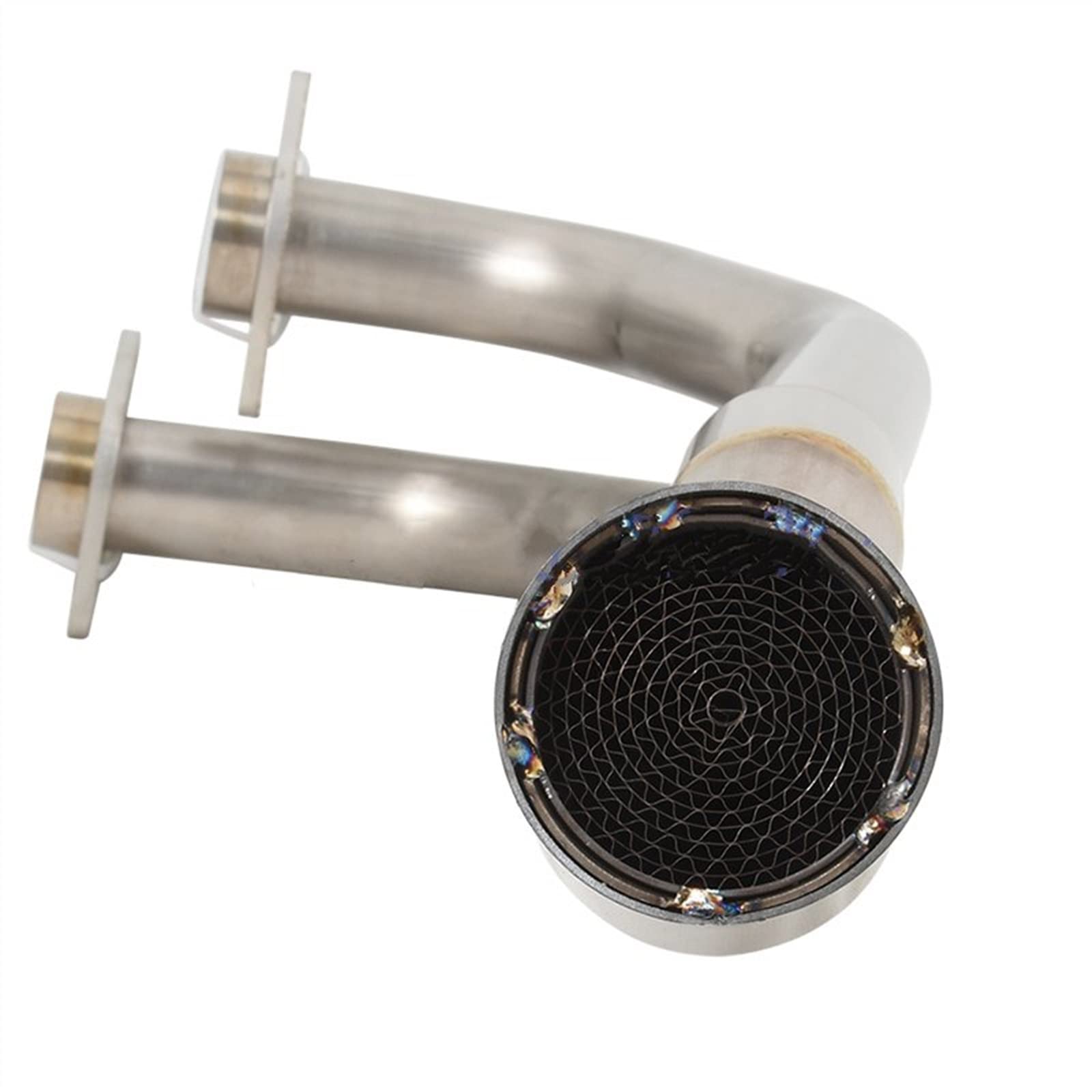 Pot D'échappement Inox Pour SYM Maxsym TL 508 21 34kW - Diamètre 38-51mm - Marque Racext