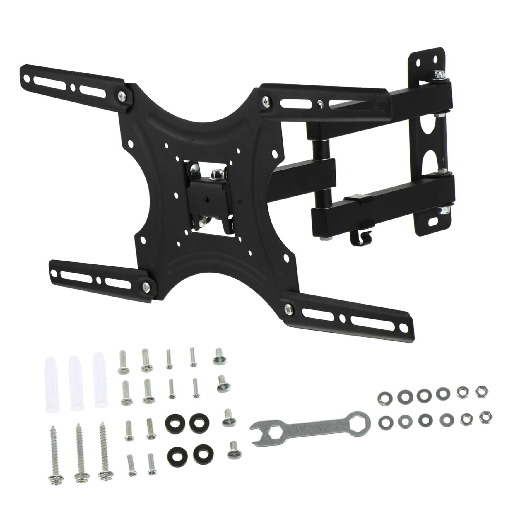 Ciieeo 1pc Wall Mounted Tv Rack Sturdy Fixed Bracket for Flat Screen Televisions Easy Install Hanging Tv Shelf Reliable Design for Home Entertainment Setup